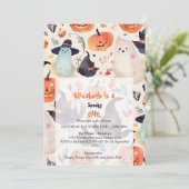 Spooky One Halloween Verjaardag Kaart (Staand voorkant)