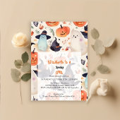 Spooky One Halloween Verjaardag Kaart