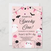 Spooky One Halloween Verjaardag Kaart (Voorkant)