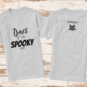 Spooky One   Halloween Verjaardag   Papa Shirt Bla