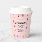 Spooky One Halloween Verjaardag Papieren Bekers (Voorkant)