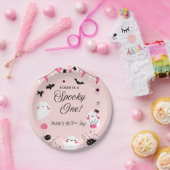 Spooky One Halloween Verjaardag Papieren Bordje (Feest)