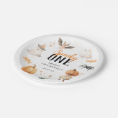 Spooky One Halloween Verjaardag Papieren Bordje (Gekanteld)