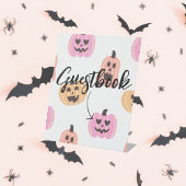 Spooky One | Halloween Verjaardag | Roze gastenboe Reclamebord Met Voetstuk