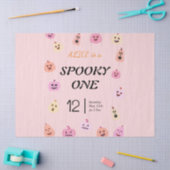 Spooky One Halloween Verjaardag Tissuepapier (Craft)