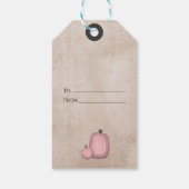 Spooky One Kawaii Ghost Halloween Gelukkige Verjaa Cadeaulabel (Achterkant)