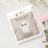 Spooky One Kawaii Ghost Halloween Verjaardag Bedankzakje (Gezegeld)