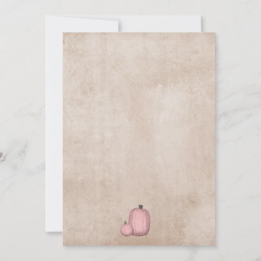 Spooky One Kawaii Ghost Halloween Verjaardag Kaart (Achterkant)