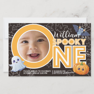 Spooky One! leuke Halloween verjaardagskaart
