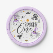 Spooky One Paper Bord - Paars (Voorkant)