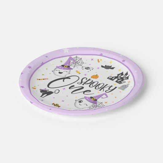 Spooky One Paper Bord - Paars (Gekanteld)