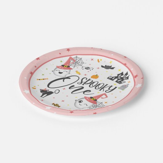 Spooky One Paper Bord - Roze (Gekanteld)
