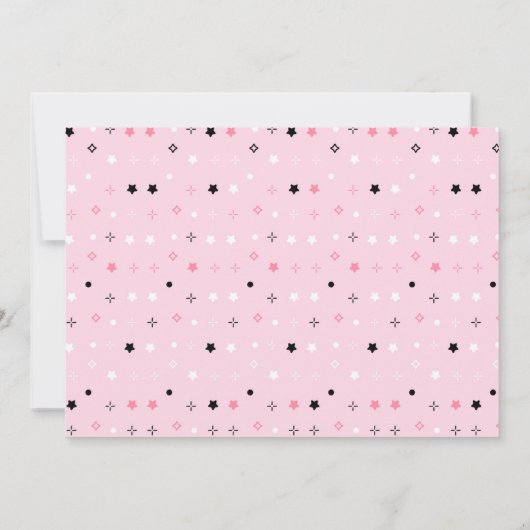 Spooky One Pink Ghost Halloween Invite with Photo Kaart (Achterkant)