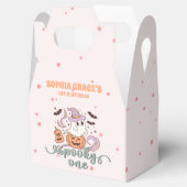 Spooky One Retro Ghost Halloween Verjaardagsfeestj Bedankdoosjes (Geopend)