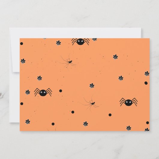 Spooky One Retro Grovy Halloween Eerste Verjaardag Kaart (Achterkant)