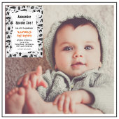 Spooky one Spooktacular Halloween 1e verjaardag Kaart