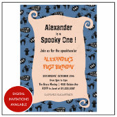 Spooky one Spooktacular Halloween 1e verjaardag Kaart