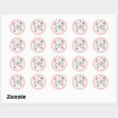 Spooky One Sticker - Roze (Vel)