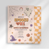 Spooky One verjaardagsuitnodiging Kaart