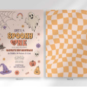 Spooky One verjaardagsuitnodiging Kaart