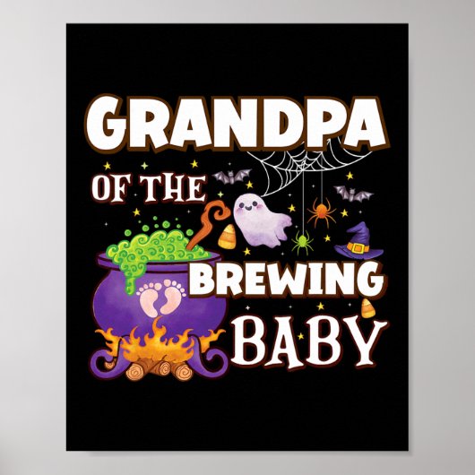 Spooky opa van het brouwen poster (Voorkant)