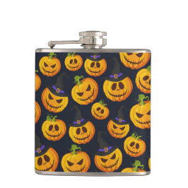 SPOOKY ORANJE HALLOWEEN POMPOENEN & HEKSEN PETTEN HEUPFLES