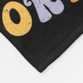 Spooky Ortho Crew Halloween Dancing Orthopedische  Fleece Deken (Hoek)