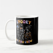 Spooky Ortho Crew Halloween Dancing Orthopedische  Koffiemok (Links)