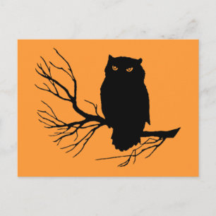  Spooky Owl Briefkaart
