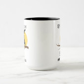 Spooky Owl en Spider  Halloween Mok (Midden)