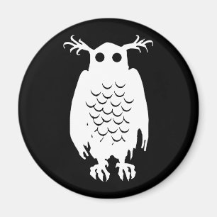 Spooky Owl Magneet