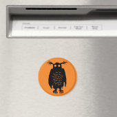 Spooky Owl Magneet (Insitu (Vaatwasser))