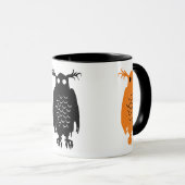 Spooky Owl Mok (Voorkant rechts)