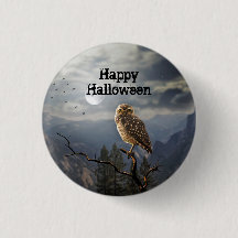 Spooky Owl Moon Graphic Halloween