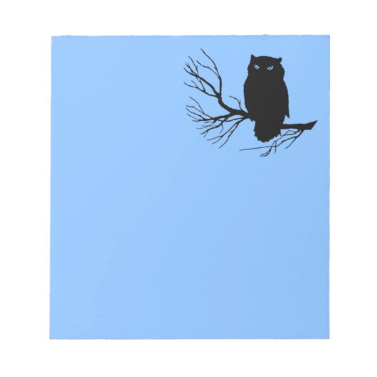 Spooky Owl Notitieblok (Voorkant)