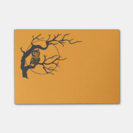 Spooky Owl Pumpkin Halloween Post Post-it® Notes