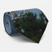 Spooky Owl Stropdas (Opgerold)