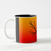 Spooky Owl Tweekleurige Koffiemok (Links)