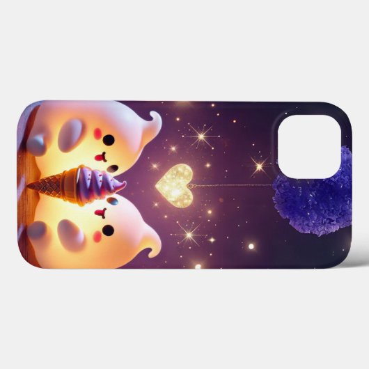 Spooky paar telefoonhoesje Case-Mate iPhone case (Achterkant (horizontaal))