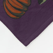 Spooky paddenstoeldestoel fleece deken (Hoek)