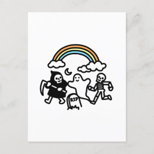 Spooky Pals Briefkaart