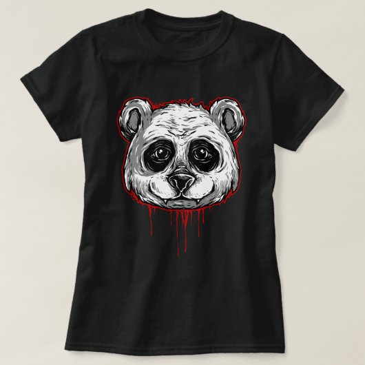 Spooky Panda T-shirt (Design voorkant)
