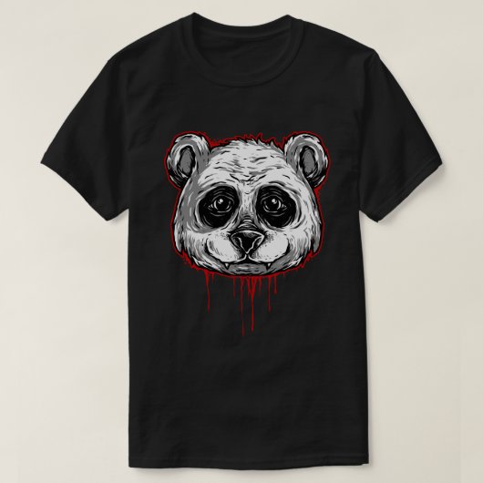 Spooky Panda T-shirt (Design voorkant)