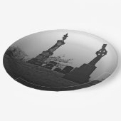 Spooky Papieren Bordje (Gekanteld)