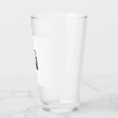 Spooky Party Frame T-shirt Glas (Links)