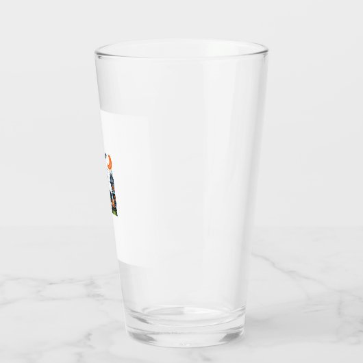 Spooky Party Frame tee shirt Glas (Links)