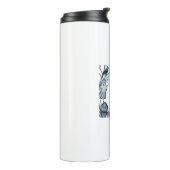 Spooky Party Frame tee shirt Thermosbeker (Gedraaid links)