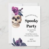 Spooky Party Halloween Kaart (Voorkant)