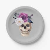 Spooky Party Halloween Papieren Bordje (Voorkant)