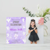  Spooky Party-uitnodigingen voor kinderen Kaart (Staand voorkant)